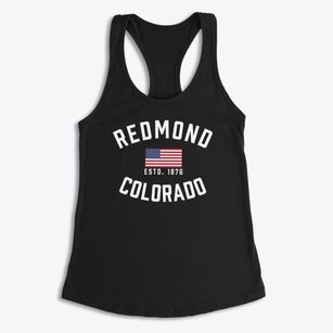Redmond Colorado Patriot Women's Racerback Tank