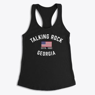 Talking Rock Georgia Patriot Women's Racerback Tank