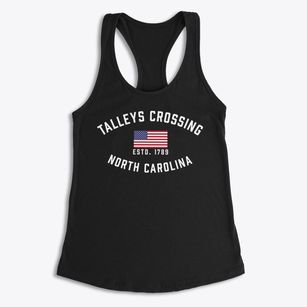 Talleys Crossing North Carolina Patriot Women's Racerback Tank