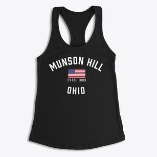 Munson Hill Ohio Patriot Women's Racerback Tank