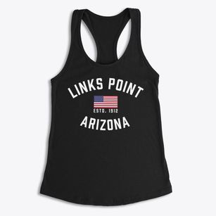 Links Point Arizona Patriot Women's Racerback Tank