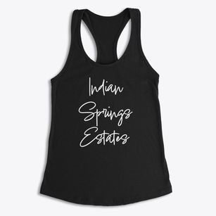 Indian Springs Estates Pennsylvania Freestyle Women's Racerback Tank