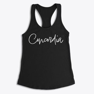 Concordia Virgin Islands Freestyle Women's Racerback Tank