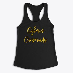 Ogburns Crossroads North Carolina Freestyle Women's Racerback Tank