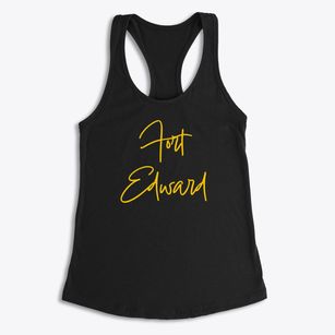 Fort Edward New York Freestyle Women's Racerback Tank