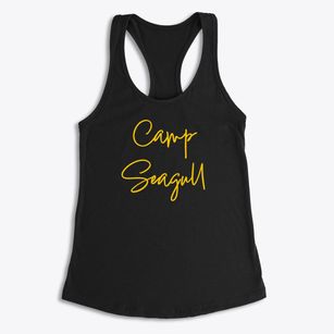 Camp Seagull North Carolina Freestyle Women's Racerback Tank