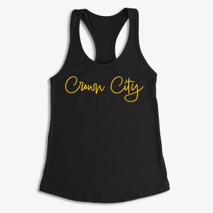 Crown City West Virginia Freestyle Women's Racerback Tank
