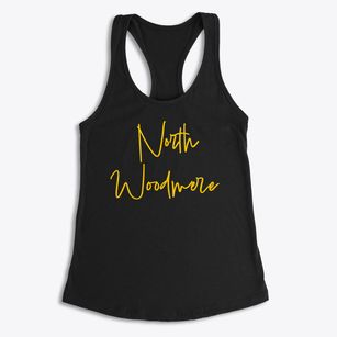 North Woodmere New York Freestyle Women's Racerback Tank