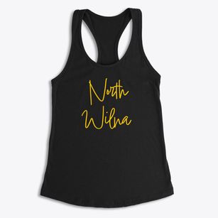 North Wilna New York Freestyle Women's Racerback Tank