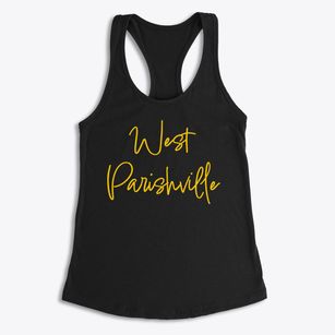 West Parishville New York Freestyle Women's Racerback Tank