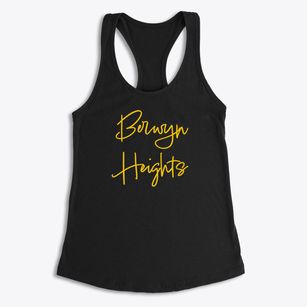 Berwyn Heights Maryland Freestyle Women's Racerback Tank