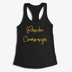 Rancho Cucamonga California Freestyle Women's Racerback Tank
