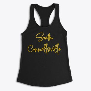 South Connellsville Pennsylvania Freestyle Women's Racerback Tank