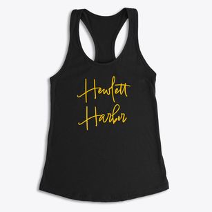 Hewlett Harbor New York Freestyle Women's Racerback Tank