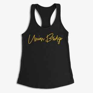 Union Bridge Maryland Freestyle Women's Racerback Tank