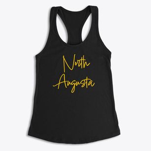 North Augusta South Carolina Freestyle Women's Racerback Tank