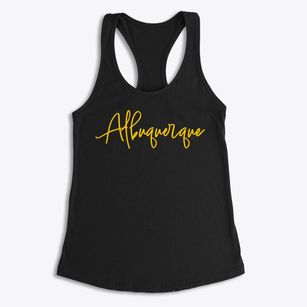 Albuquerque New Mexico Freestyle Women's Racerback Tank