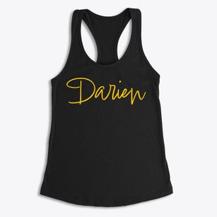 Darien Connecticut Freestyle Women's Racerback Tank