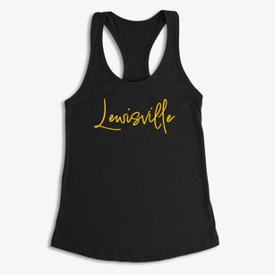 Lewisville Idaho Freestyle Women's Racerback Tank