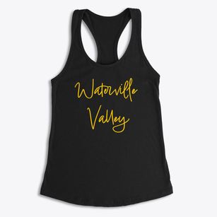 Waterville Valley New Hampshire Freestyle Women's Racerback Tank
