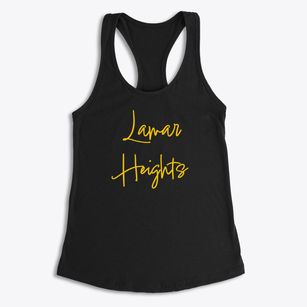 Lamar Heights Missouri Freestyle Women's Racerback Tank