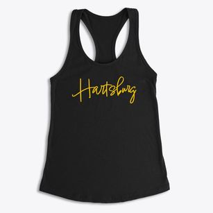 Hartsburg Missouri Freestyle Women's Racerback Tank