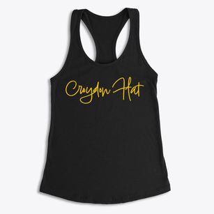 Croydon Flat New Hampshire Freestyle Women's Racerback Tank