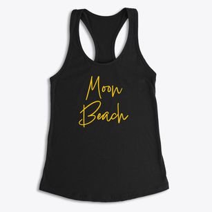 Moon Beach New York Freestyle Women's Racerback Tank