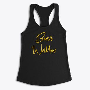 Bear Wallow Tennessee Freestyle Women's Racerback Tank
