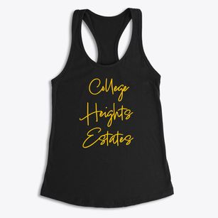 College Heights Estates Maryland Freestyle Women's Racerback Tank