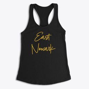 East Newark New York Freestyle Women's Racerback Tank