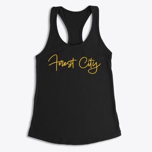 Forest City North Carolina Freestyle Women's Racerback Tank