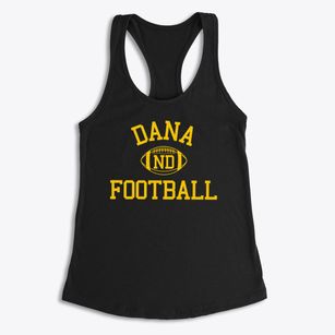 Dana North Dakota Football Women's Racerback Tank