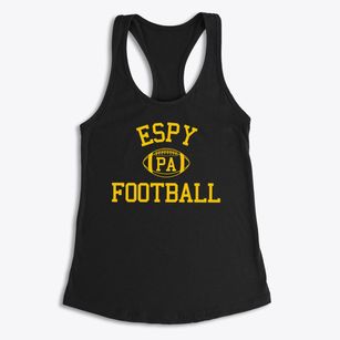 Espy Pennsylvania Football Women's Racerback Tank
