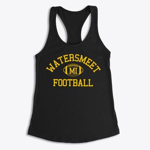 Watersmeet Michigan Football Women's Racerback Tank