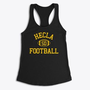Hecla South Dakota Football Women's Racerback Tank