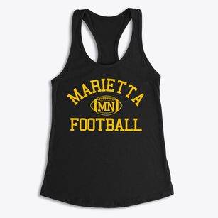 Marietta Minnesota Football Women's Racerback Tank
