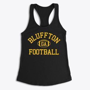 Bluffton Georgia Football Women's Racerback Tank