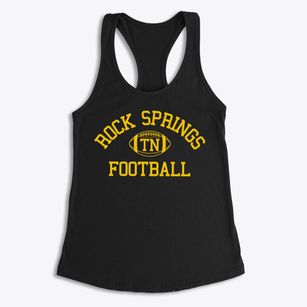 Rock Springs Tennessee Football Women's Racerback Tank