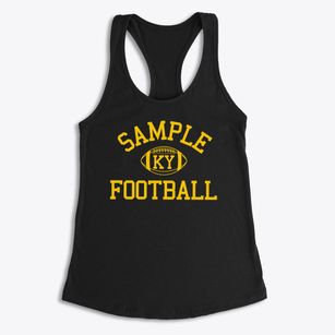 Sample Kentucky Football Women's Racerback Tank