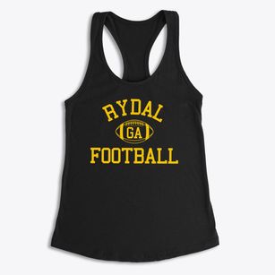 Rydal Georgia Football Women's Racerback Tank
