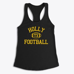 Holly Texas Football Women's Racerback Tank