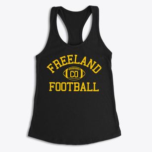 Freeland Colorado Football Women's Racerback Tank