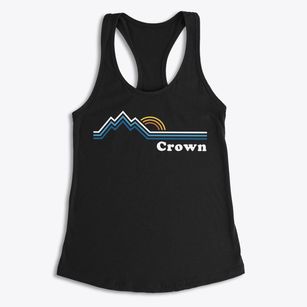 Crown Minnesota Mountain View Women's Racerback Tank