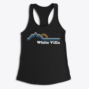 White Villa Kentucky Mountain View Women's Racerback Tank
