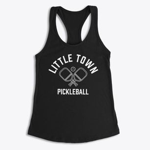 Little Town Virginia Pickleball Women's Racerback Tank