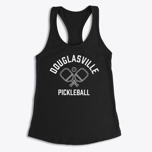 Douglasville Georgia Pickleball Women's Racerback Tank