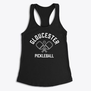 Gloucester North Carolina Pickleball Women's Racerback Tank