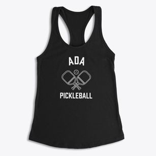 Ada Oklahoma Pickleball Women's Racerback Tank