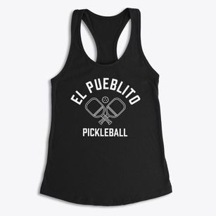 El Pueblito Puerto Rico Pickleball Women's Racerback Tank